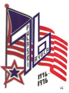 1776-1976 Pulaski Avoca