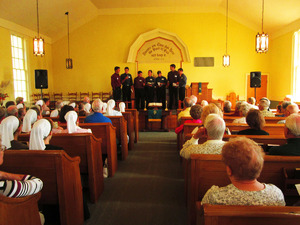 The Mennonite men octtet a chapela group