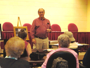 Don McGuire talked about the CCC Camp at Highland,